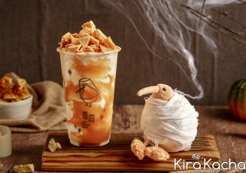 發發「蓮花餅乾鮮奶茶」/ KiraKacha去啦！