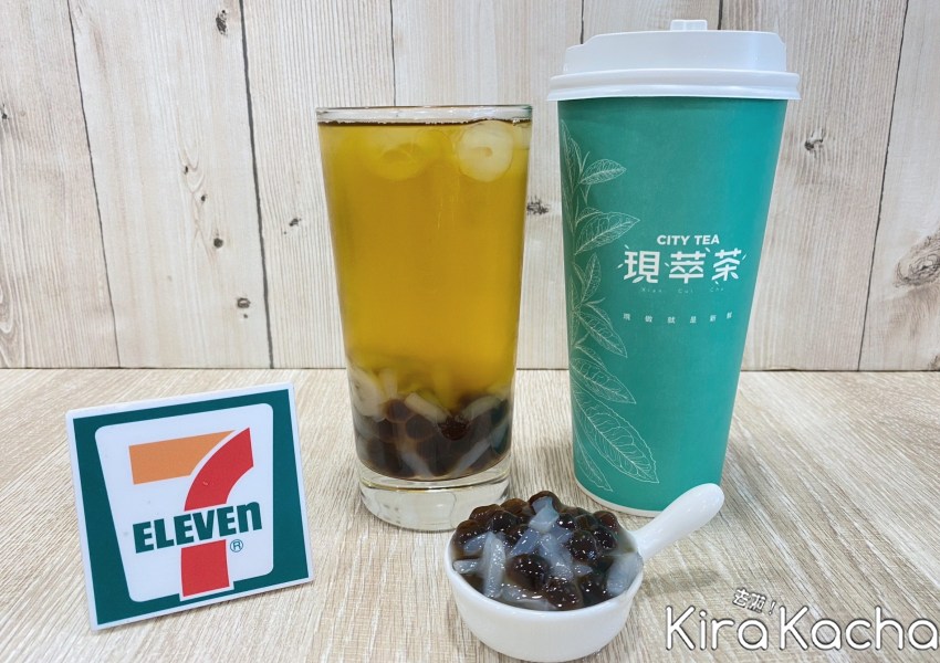 7-ELEVEN「珍珠椰果四季春青茶」/ KiraKacha去啦！