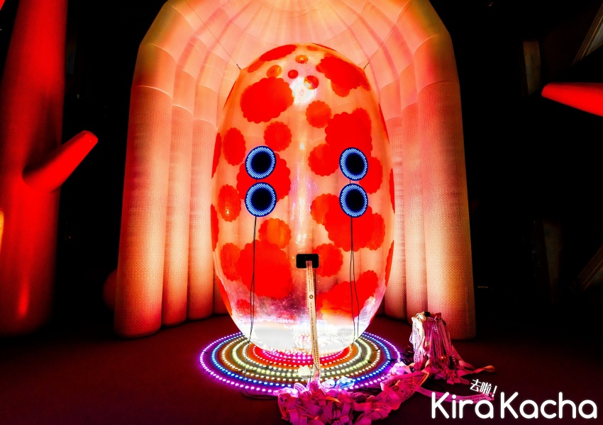 誠品生活新店裕隆城「AI靈感大師：澳洲3D光影觸動樂園」/KiraKacha去啦！