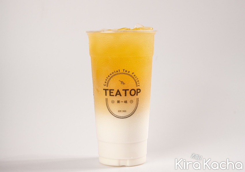 TEA TOP 「竹香厚鮮奶」第二杯10元 /。KiraKacha去啦！