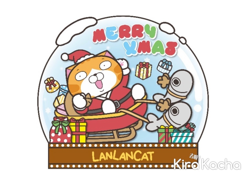 2023新北歡樂耶誕城 白爛貓耶誕裝置 / KiraKacha去啦！