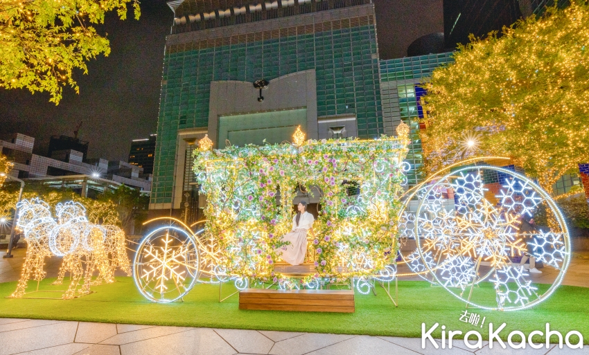 台北101「耶誕童話王國」主題佈置
