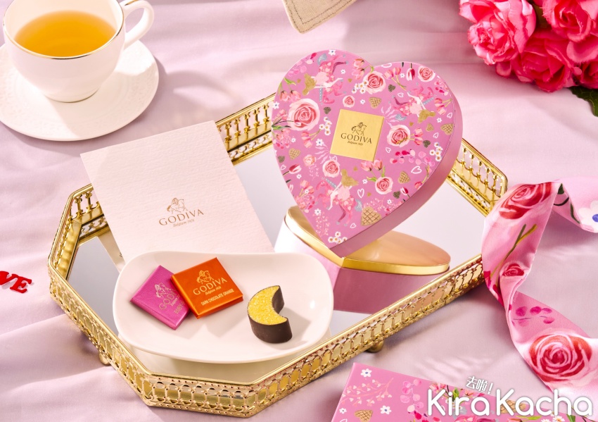 GODIVA巧克力情人節禮盒/ KiraKacha去啦！