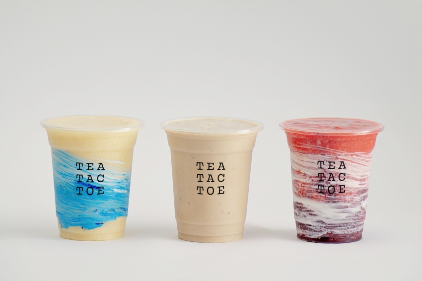 信義果昔新品牌TEA TAC TOE開幕買一送一！打卡系果昔來了