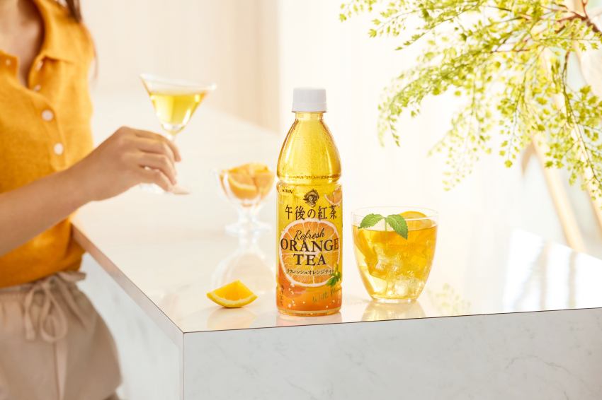 KIRIN午後の紅茶新品登場！柳橙紅茶限時優惠，開啟清爽療癒午後