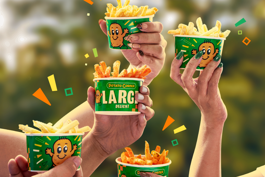 Potato Corner信義區旗艦店開幕！現點現炸「薯條自由」引爆排隊狂潮，台灣美食圈「鹹食甜點化」新潮流搶先看