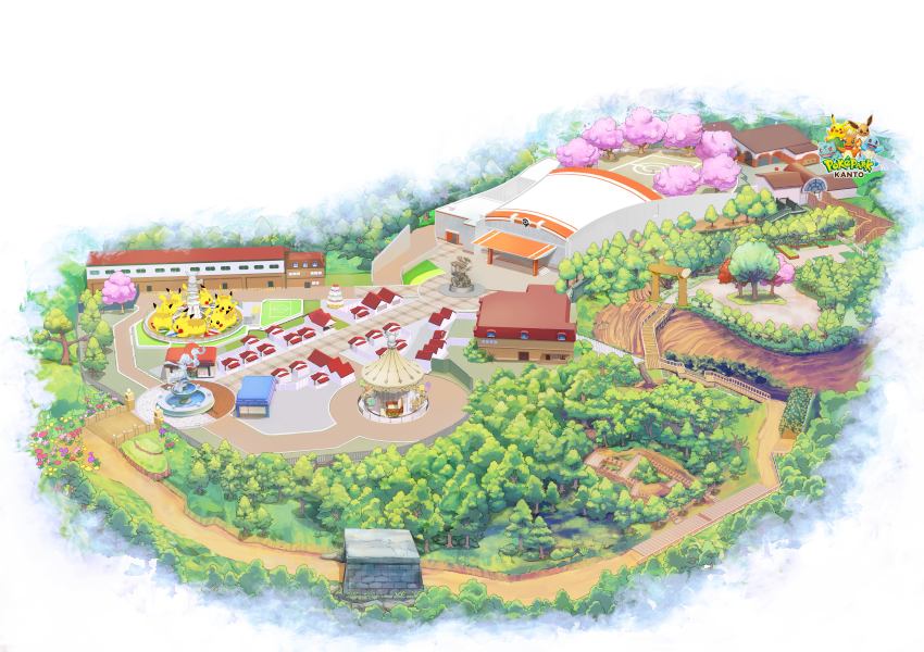 寶可夢迷注意！PokéPark KANTO 2025年秋啟售票 2026年東京讀賣樂園正式開幕