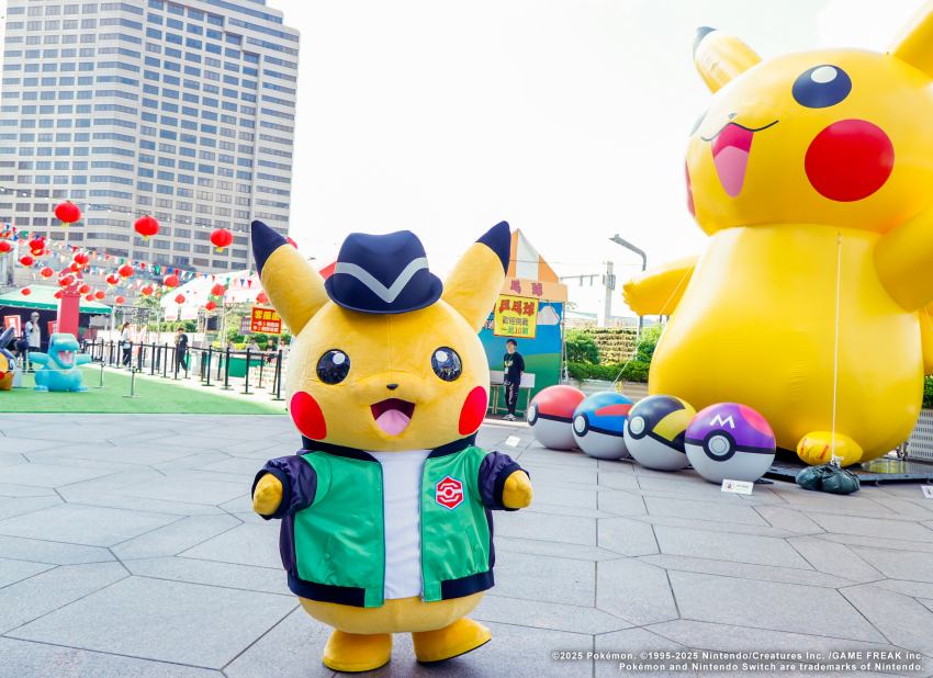 《寶可夢傳說 Z-A》正式發售，Nintendo Switch 2實機試玩首度在台亮相！台北101水舞廣場化身寶可夢夜市祭，20隻人氣寶可夢拍照區與限定集章任務等你來挑戰。