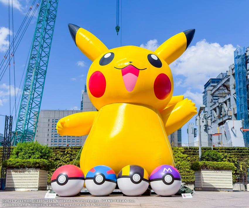 《寶可夢傳說 Z-A》正式發售，Nintendo Switch 2實機試玩首度在台亮相！台北101水舞廣場化身寶可夢夜市祭，20隻人氣寶可夢拍照區與限定集章任務等你來挑戰。