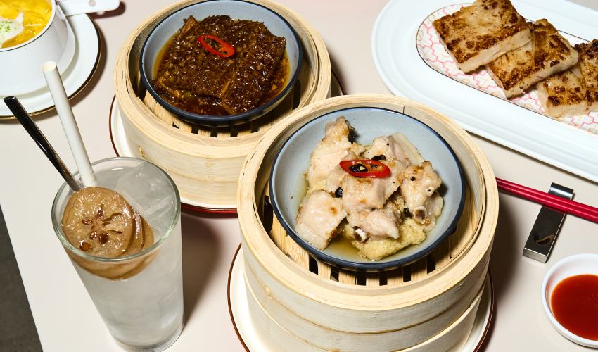台北全新「三點三 DIM SUM TIME」開幕,每日手工現做蝦餃腸粉雪山包展現正宗港點文化