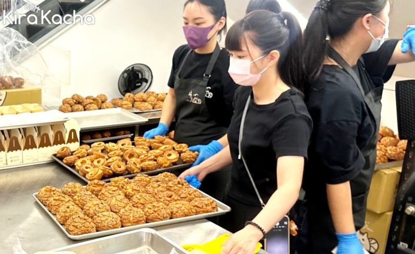 高雄人氣猜心泡芙進駐信義區，金糖原味與開心果口味必吃