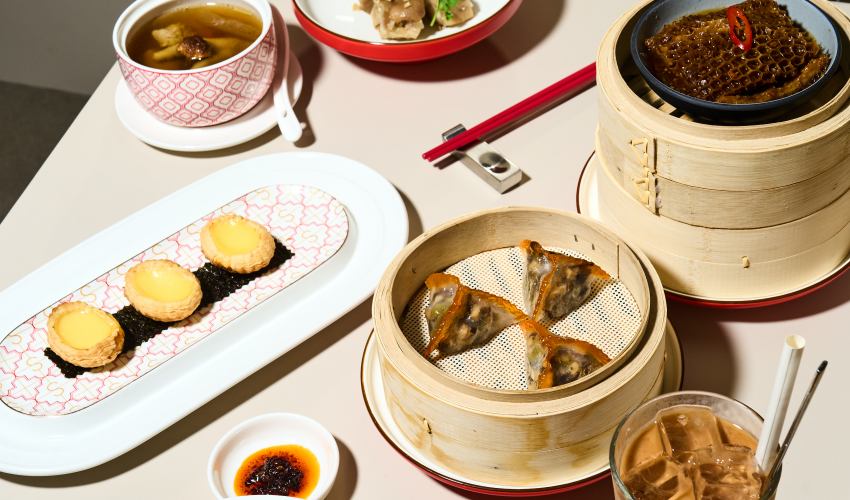 台北全新「三點三 DIM SUM TIME」開幕,每日手工現做蝦餃腸粉雪山包展現正宗港點文化