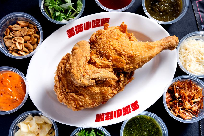 台南排隊名店美滿炸雞北上插旗桃園A8!獨家炸雞飯捲每日限量登場掀新美食風潮