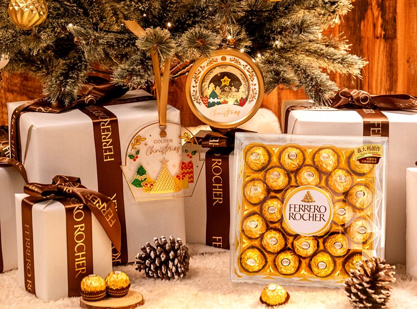 購買費列羅金莎金鑽禮盒並登錄發票,即有機會報名參加獨家耶誕手作課程