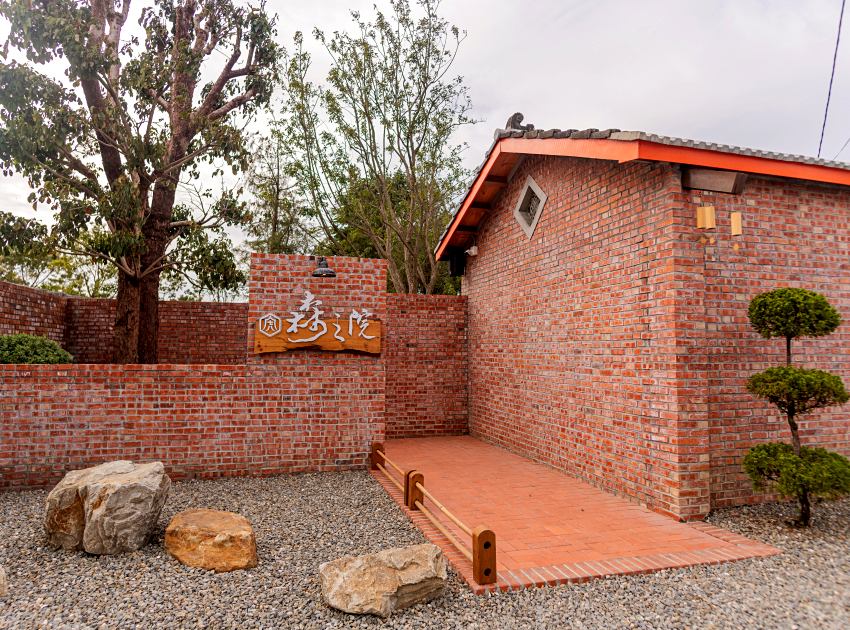 虎珍堂第三間門市「森之院」將百年三合院修復重生,保留古樸紅磚風貌