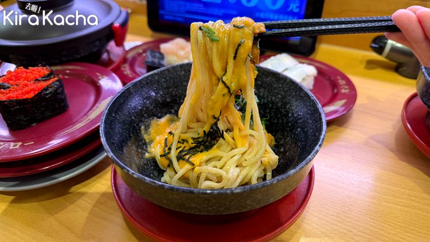 壽司郎全面升級推出7段價格，最低30元即可享用迴轉壽司。菜單同步增加到183道，提供更豐富選擇。人氣料理濃厚海膽拌麵也強勢回歸，再次成為消費者必點亮點。