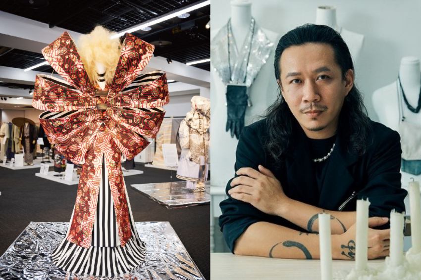 台灣知名設計師周裕穎將和服元素融入時裝設計。以獨特的台灣感性詮釋日本大正浪漫風格。