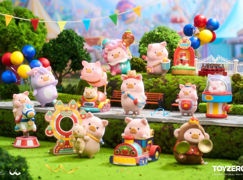 2026全家福袋開箱，罐頭豬LuLu聯名款1月6日開賣，台灣限定達摩吊飾與浴豬公仔細節公開，抽80公分大玩偶資訊一次看