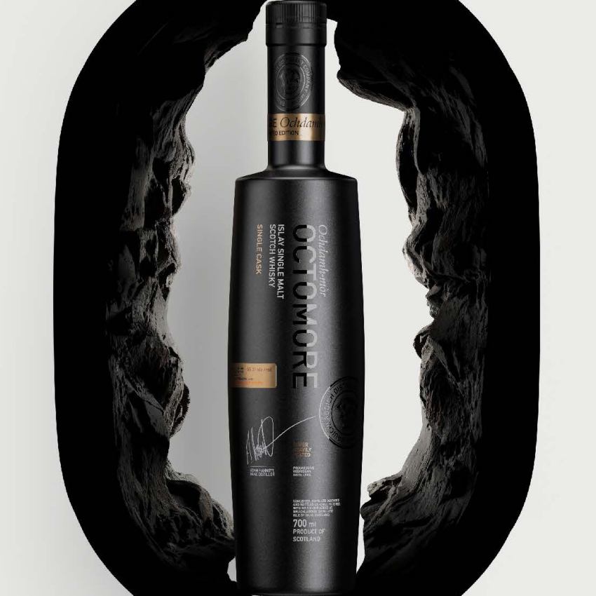 奧特摩首款台灣限定單桶震撼問世，以12年熟成藝術寫下超重泥煤威士忌的全新里程碑。