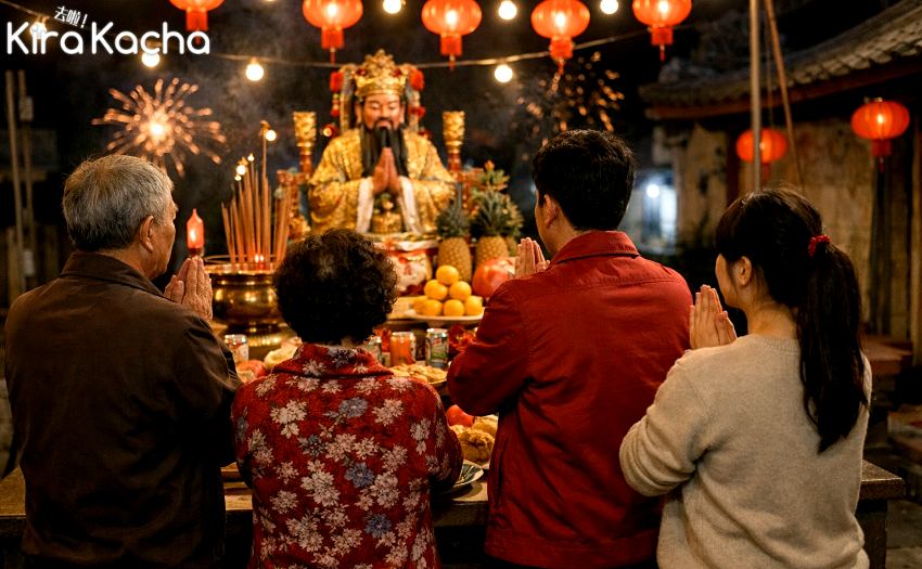 過年拜拜全攻略：除夕到元宵祭拜對象、國曆日期一次對照