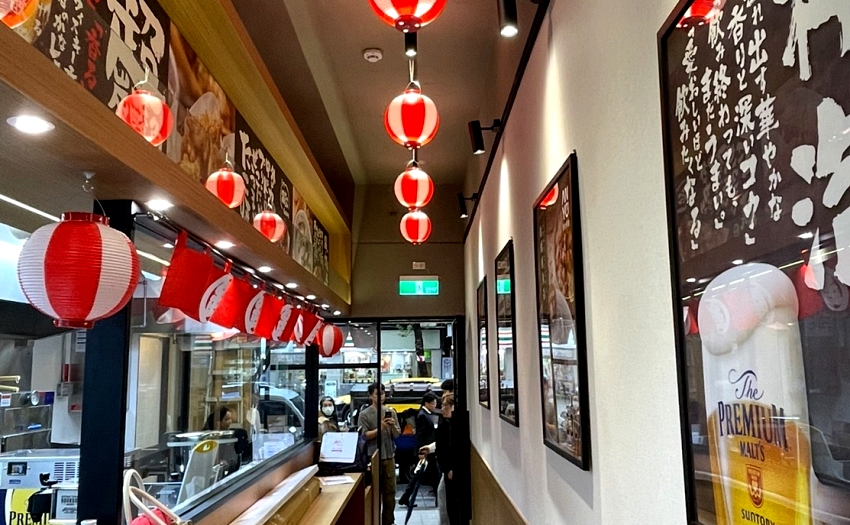 日本章魚燒龍頭築地銀だこ進駐雙連商圈，銀角酒場推台式鱸魚湯與金賓Highball買2送1