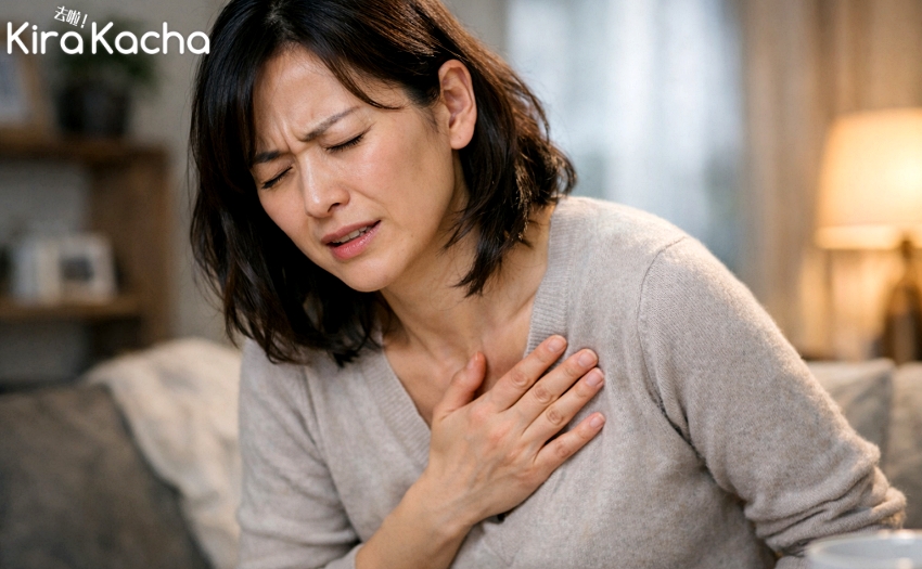 胃食道逆流懶人包：火燒心症狀、原因與3大改善習慣全解析