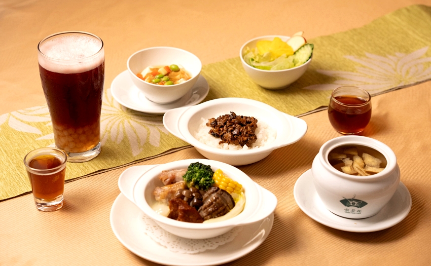 喫茶趣春季茶膳登場，包種鮑魚西魯肉與913雲朵蛋糕演繹清雅茶食風味