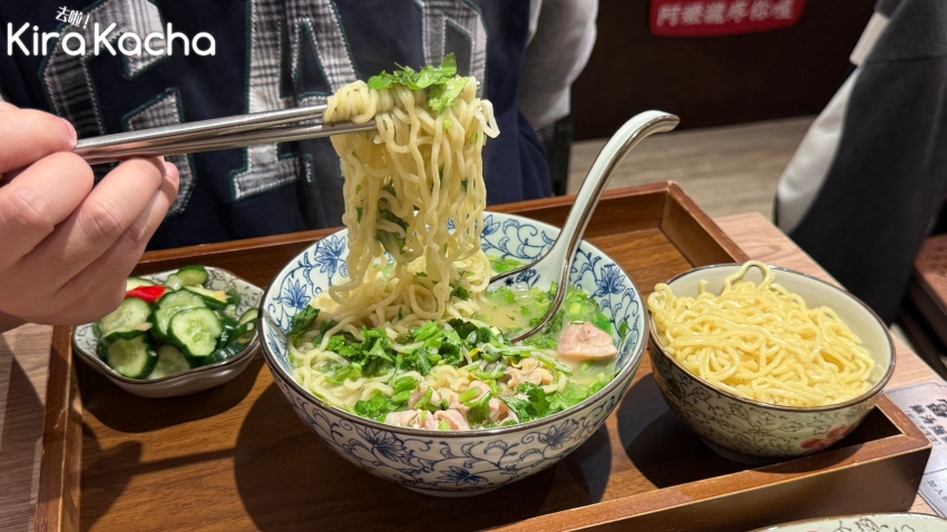 只要190元起！富善雞湯麵舖慢熬8小時老母雞湯，西門町復古風新開幕