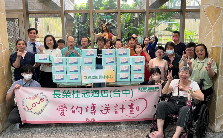 買蛋糕捐蛋糕！台中長榮推荔枝茉莉與紅心芭樂鳳梨冰淇淋新口味