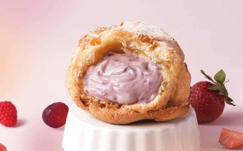 5月必吃！beard papa's 聯名饗食天堂推4款甜點，繽紛野莓、青檸乳酪泡芙清爽開賣