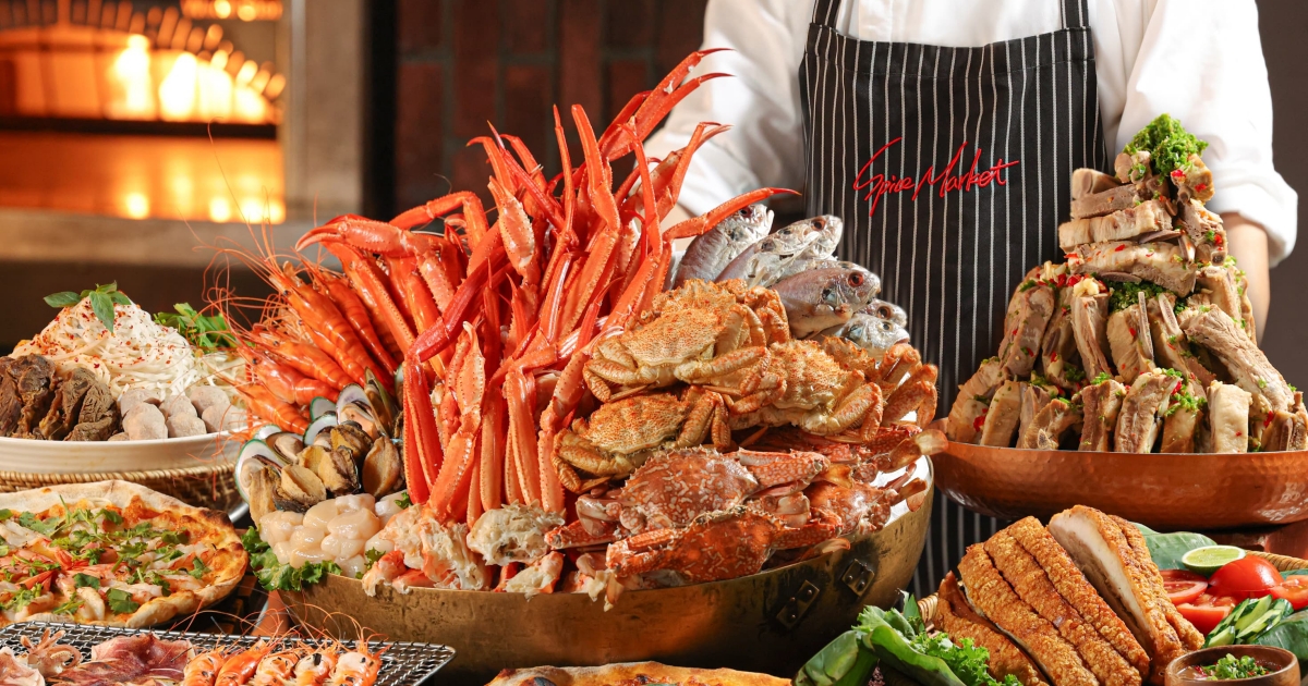 大直泰市場2周年慶！泰國夜市脆皮燒肉、船麵現身台北，晶華會APP會員4人同行現折1000元優惠