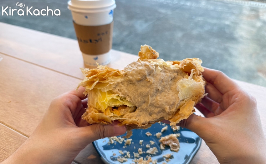 新北石門打卡聖地,米詩堤極北藍點純白希臘風建築與限量酥皮大泡芙