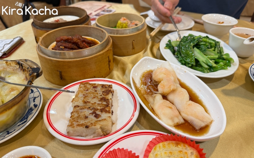西門町港式飲茶吃哪家？港九香滿樓40年經典推車港點，聚餐推薦