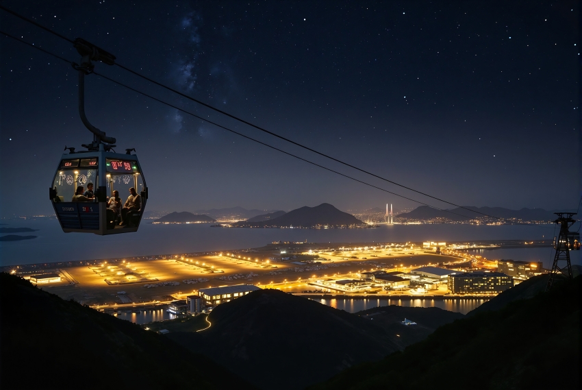 昂坪360夜間纜車今夏啟航！20週年慶典限時亮燈，天壇大佛夜景搶先看