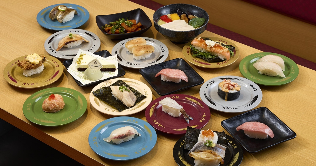 台灣壽司郎8歲生日！16款限定壽司點心開吃，黑鮪魚金三角、白魽與Double V開心果冰淇淋期間限定