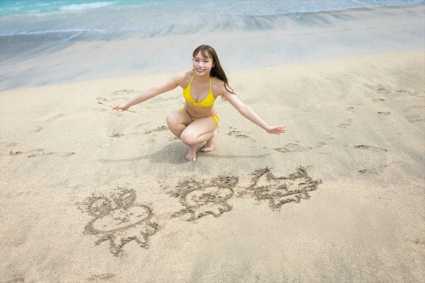 川越紗彩電子版寫真集6月15日發售！峇里島拍攝限定泳裝與內衣姿態