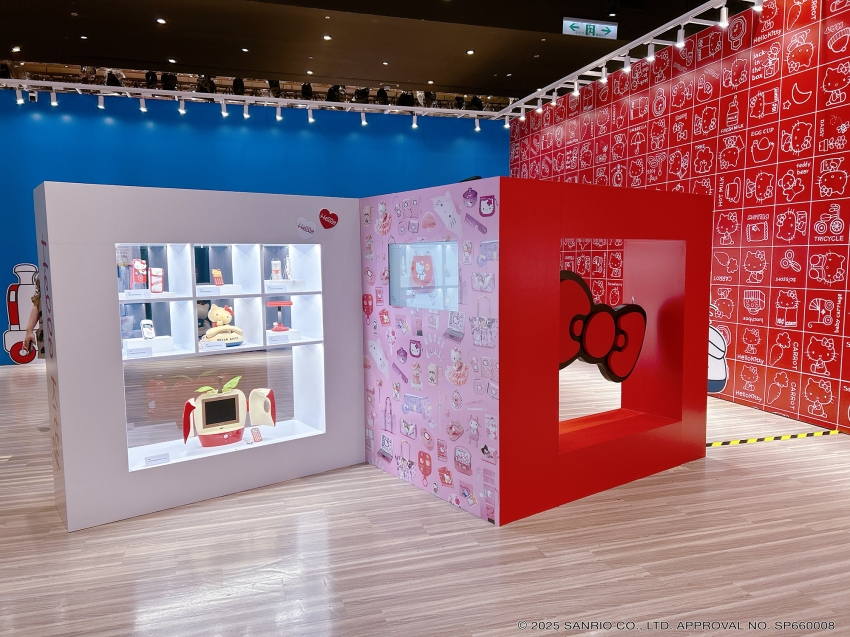 Hello Kitty展高雄站7月登場，50週年珍稀周邊與互動投影購票攻略