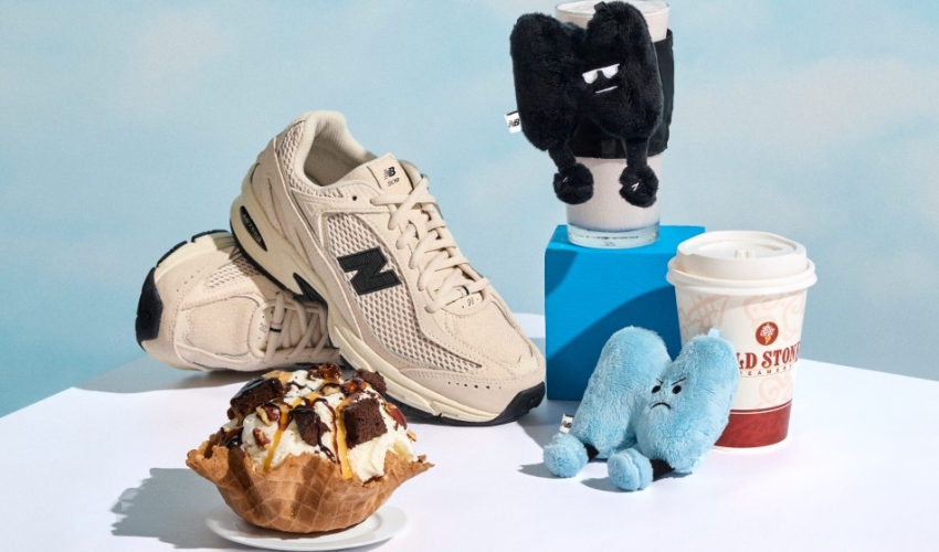 夏日天氣悶熱,NewBalance攜手發發與酷聖石推出限定冰飲。買鞋加碼抽超萌N寶提袋及最新復古跑鞋509與ACRunner