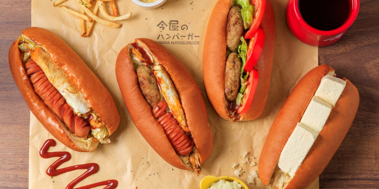 日本第3名漢堡登台！福岡今屋漢堡進駐台北，50年傳奇漢堡菜單、亮點一次看