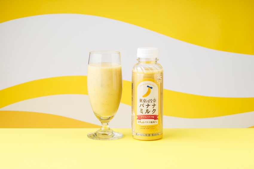 東京芭娜娜35週年聯名,台日全家超商同步開賣香蕉甜點。