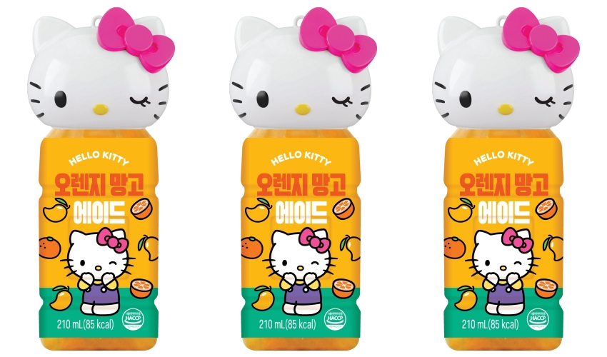 全家首推低脂木瓜牛奶霜淇淋，限時買2送2，還有HELLO KITTY公仔果汁新登場